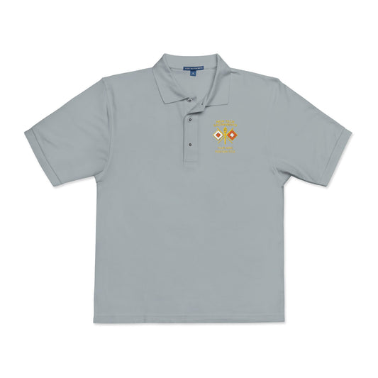 High Tech Pique Polo w/ Name & Title