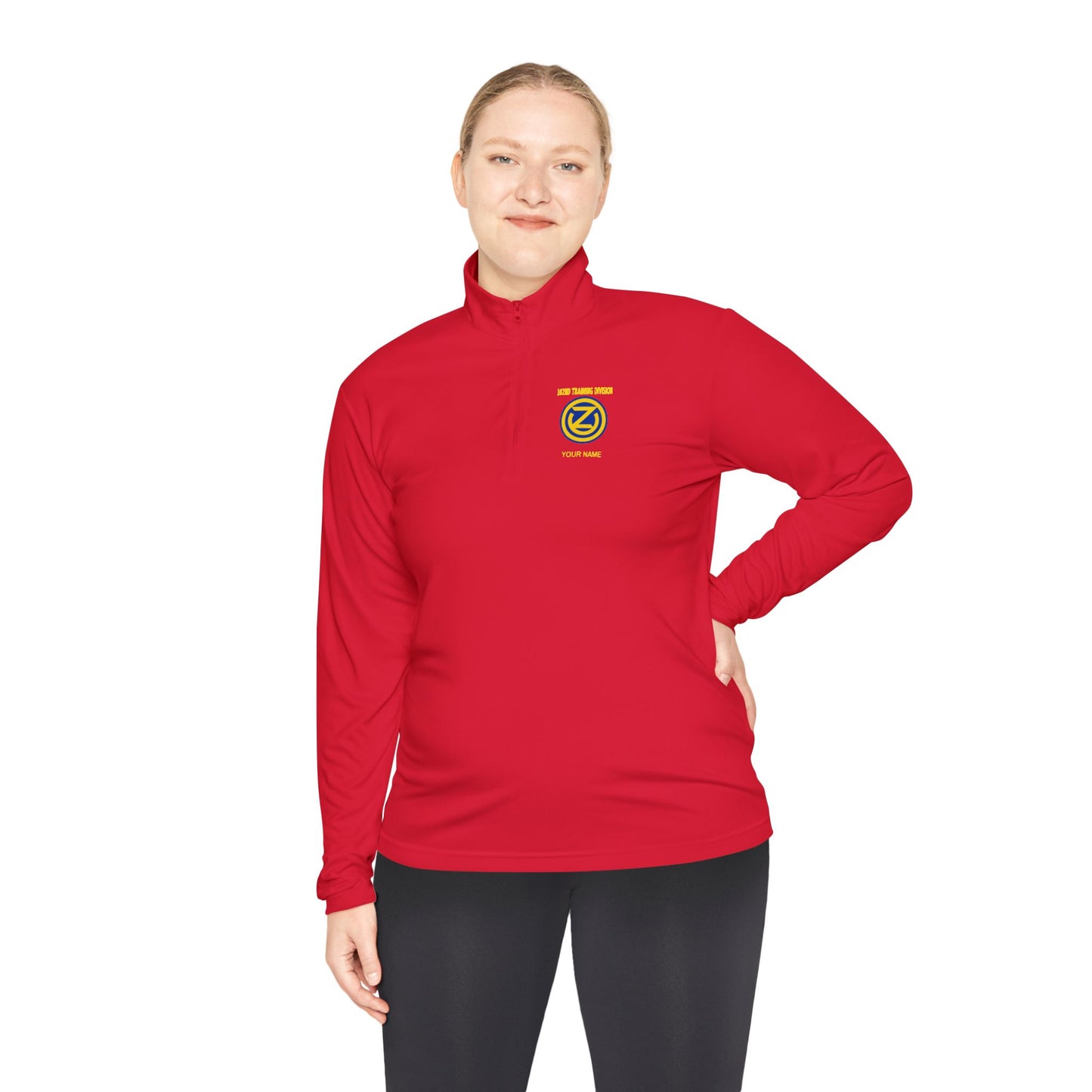 102D Div Quarter-Zip w/ Name