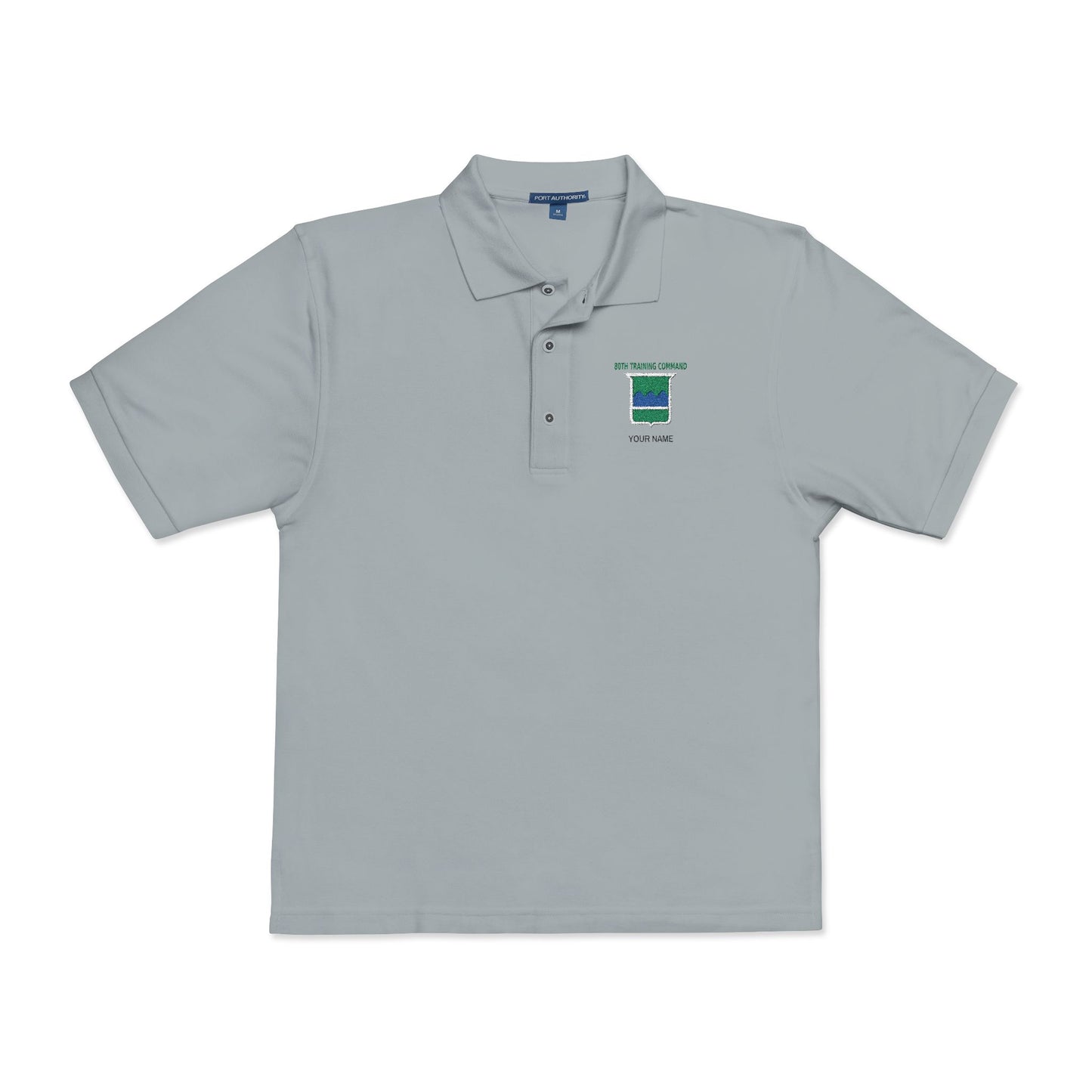 80th TC Pique Polo w/ Name