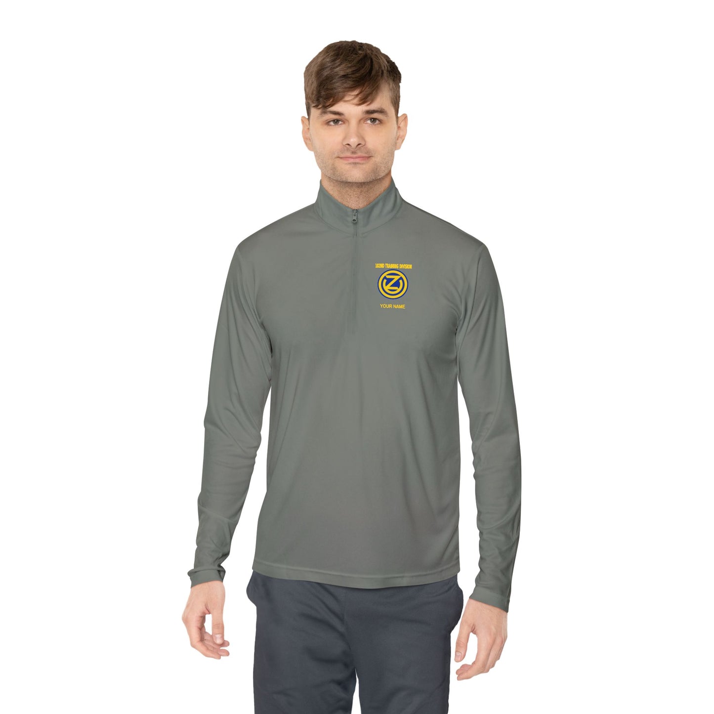 102D Div Quarter-Zip w/ Name