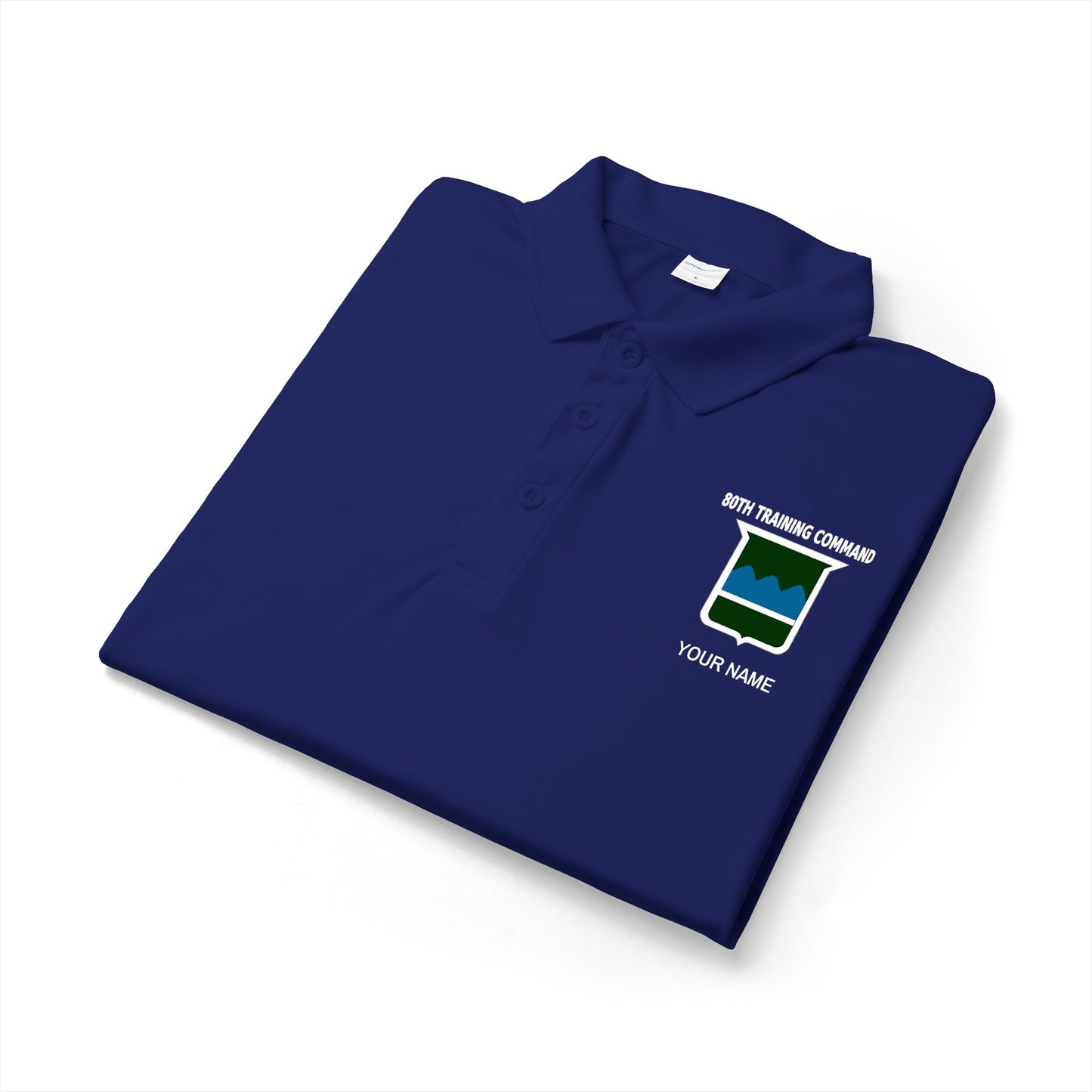 80th TC Sport Polo w/ Name