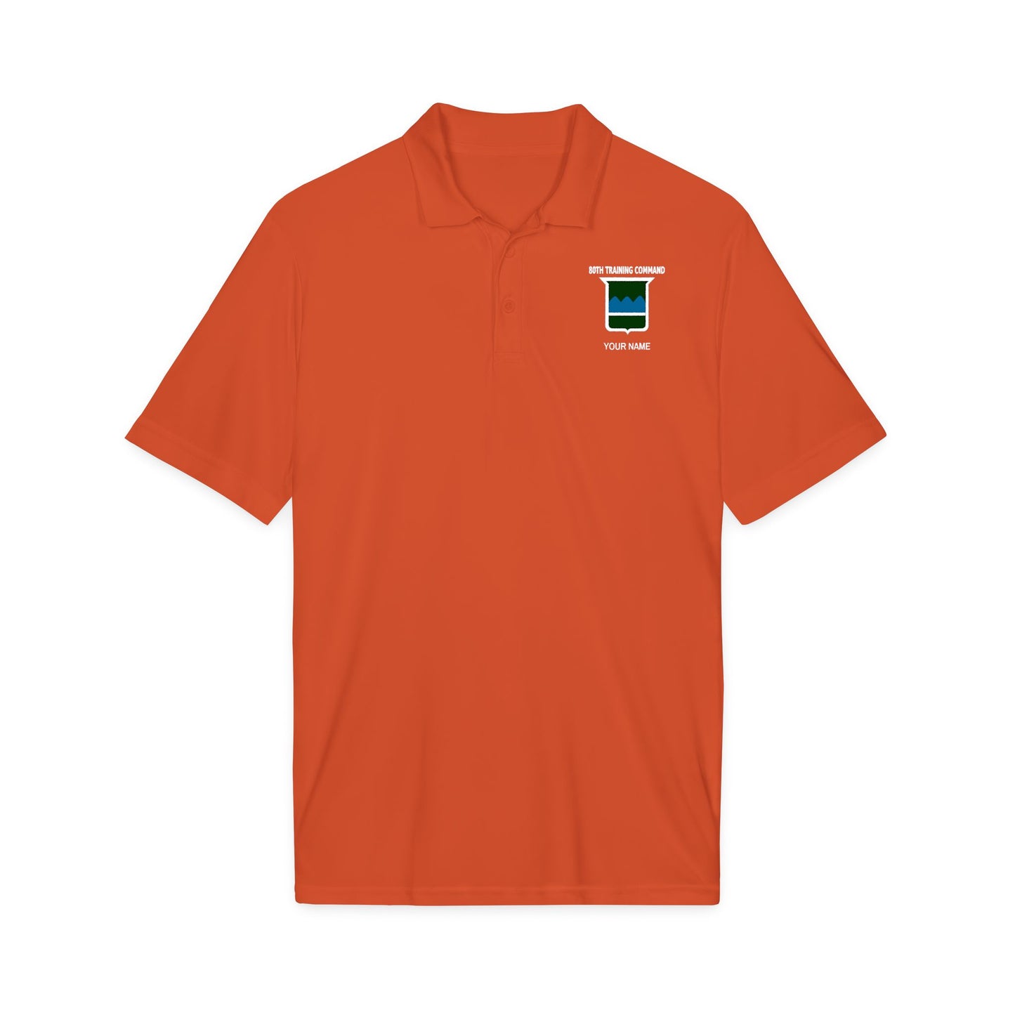 80th TC Sport Polo w/ Name