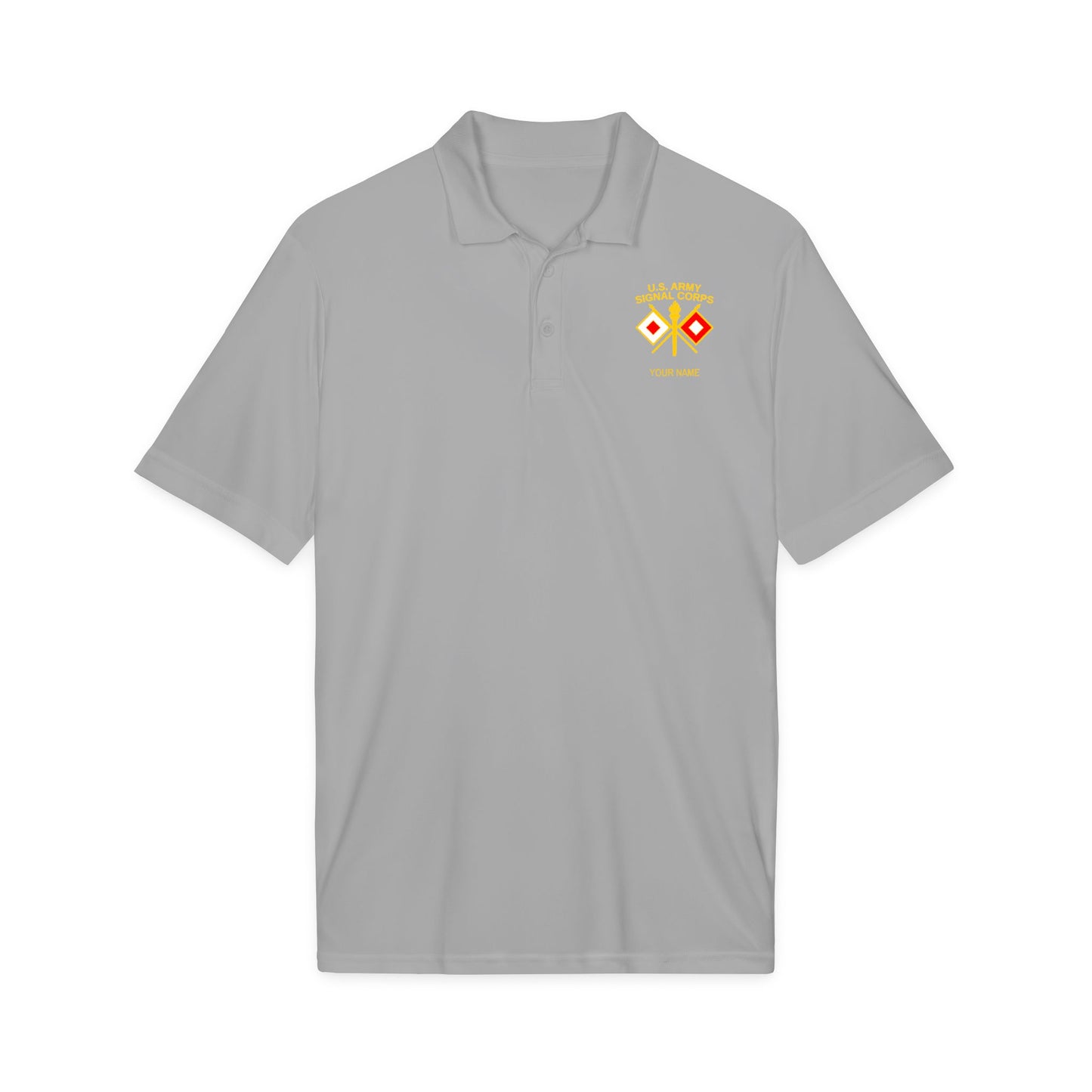 Signal Corps Sport Polo w/ Name