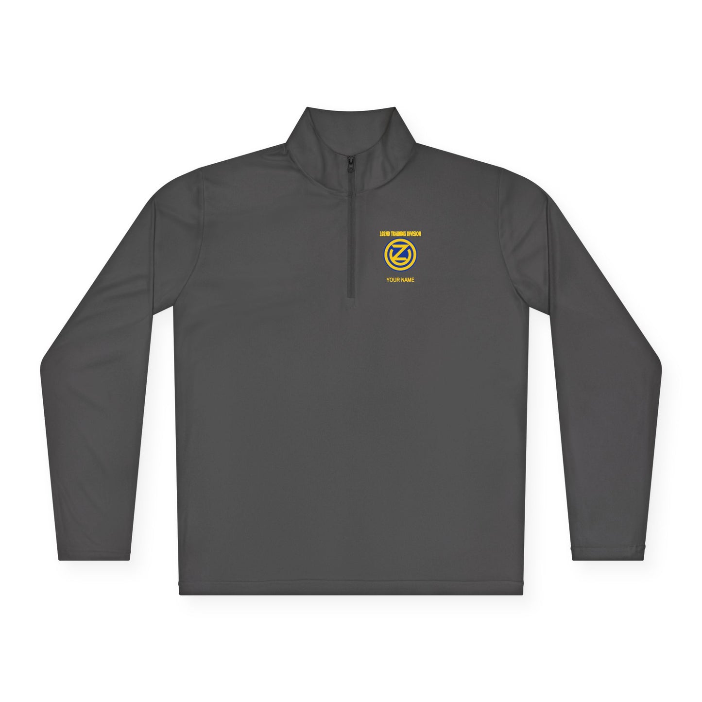 102D Div Quarter-Zip w/ Name