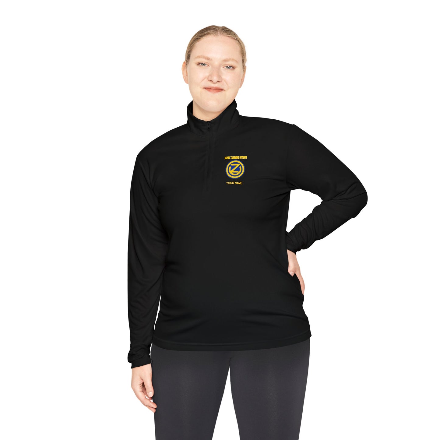 102D Div Quarter-Zip w/ Name