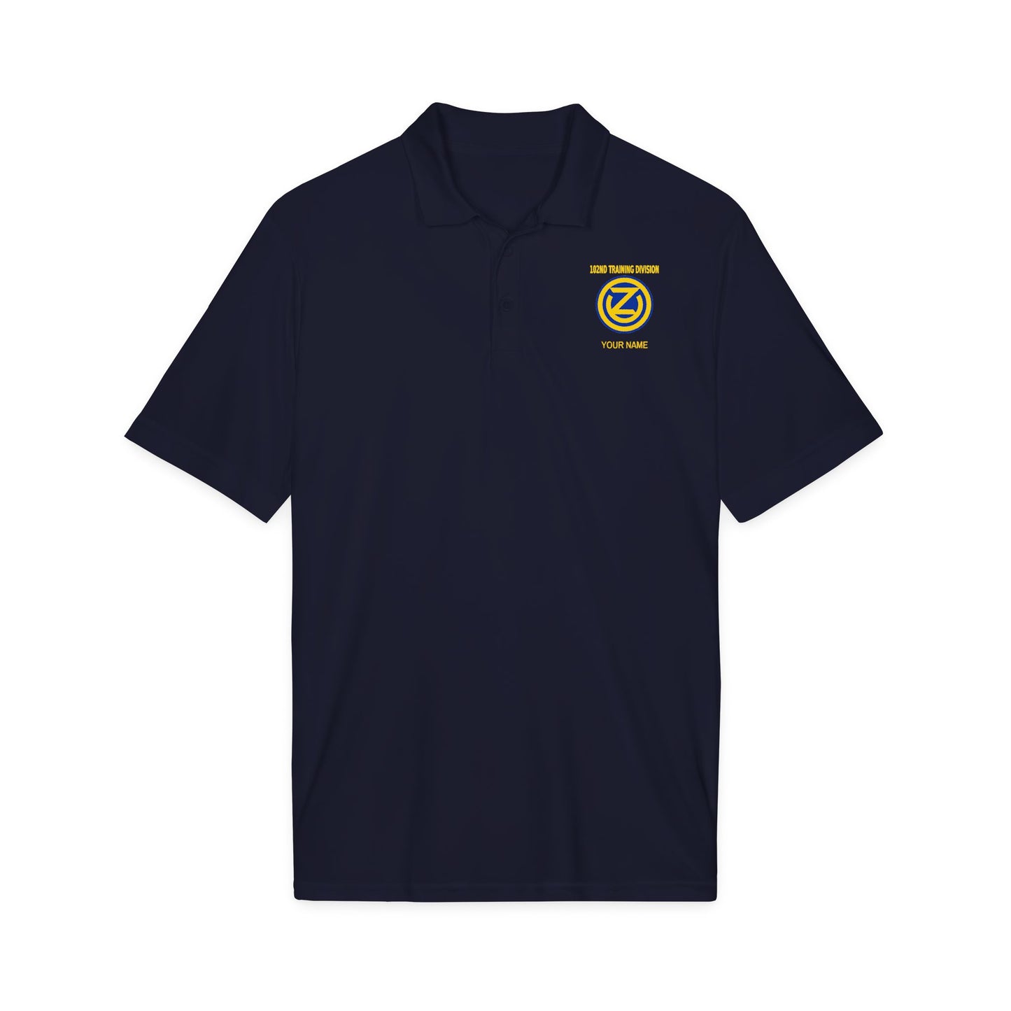 102D Div Sport Polo w/ Name