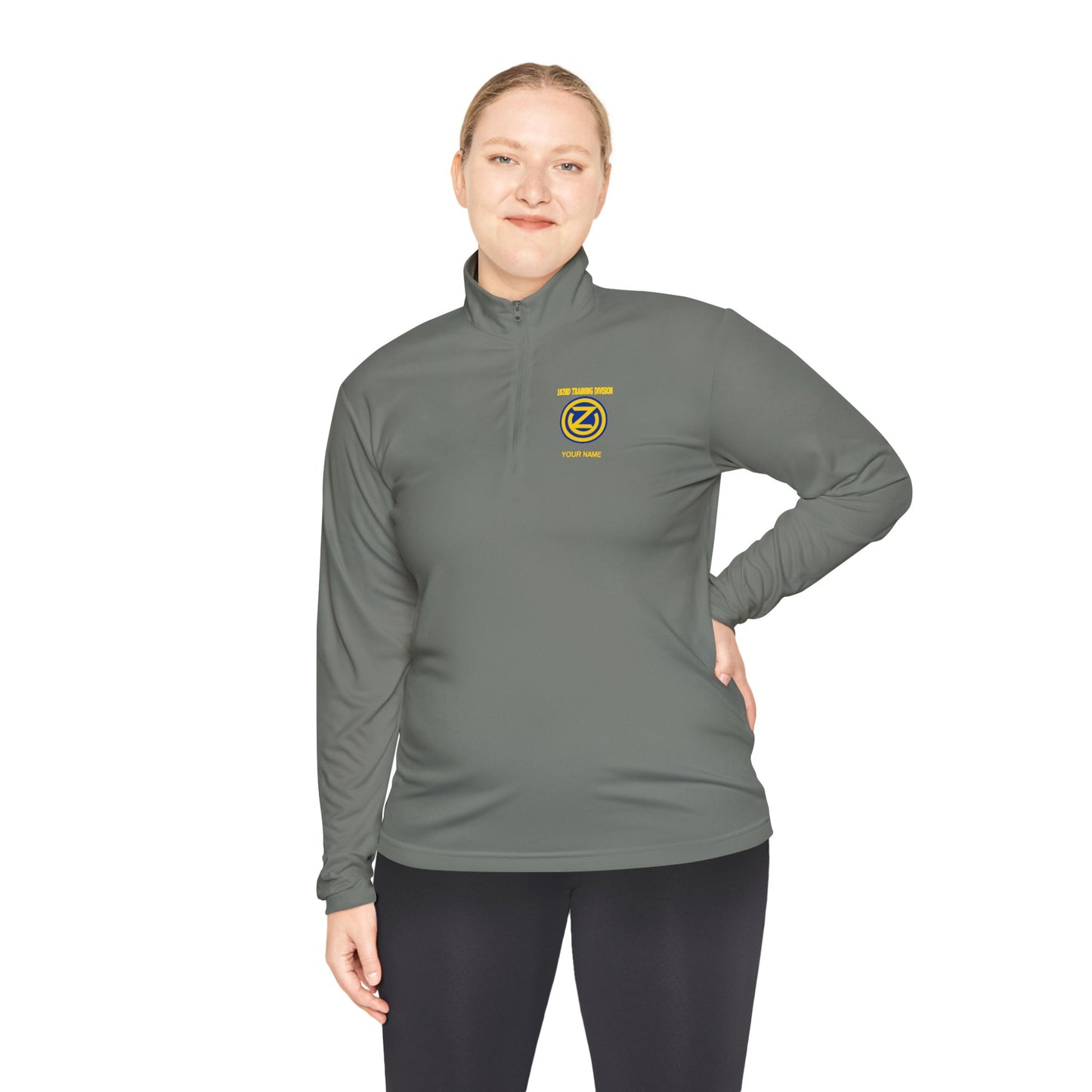 102D Div Quarter-Zip w/ Name
