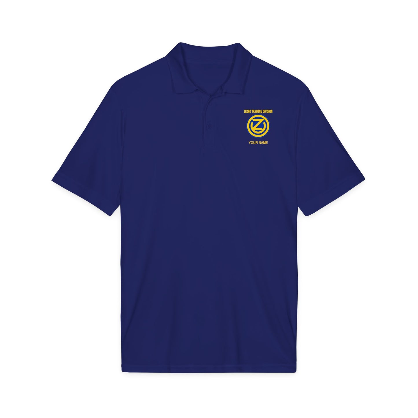 102D Div Sport Polo w/ Name