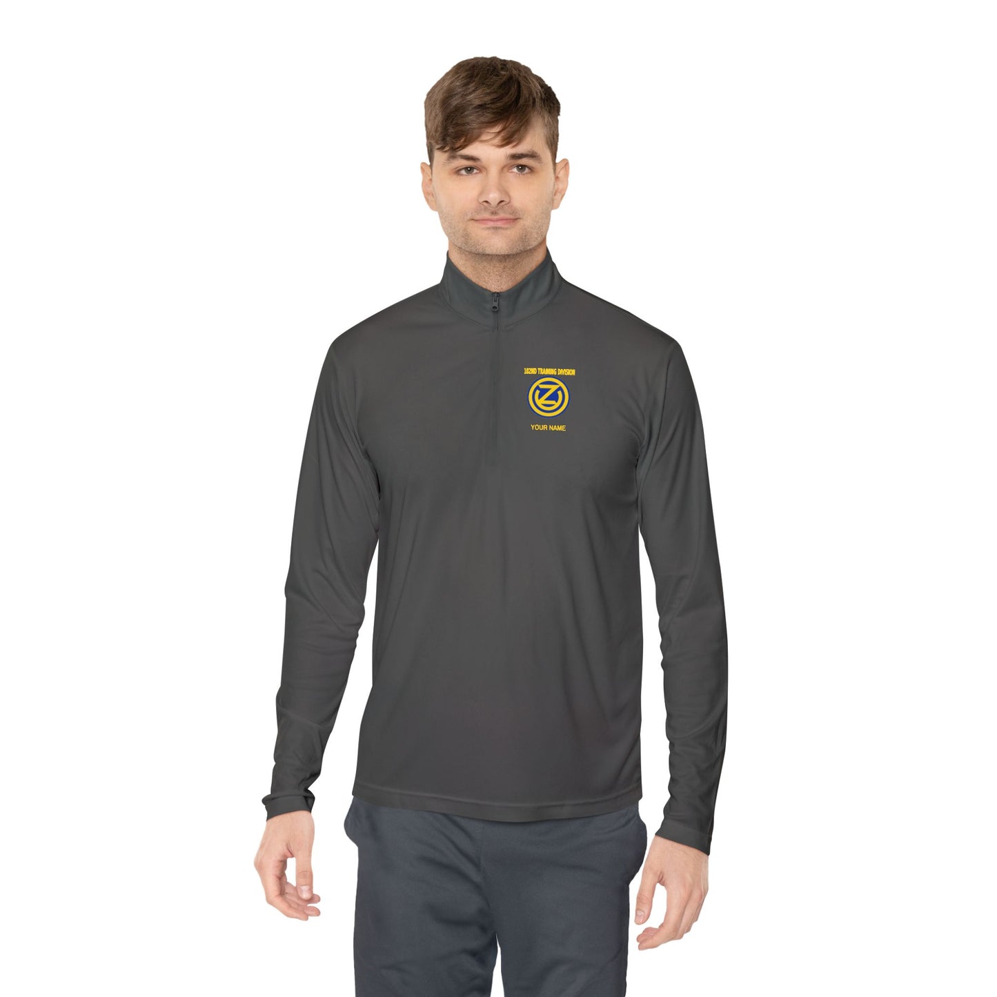 102D Div Quarter-Zip w/ Name