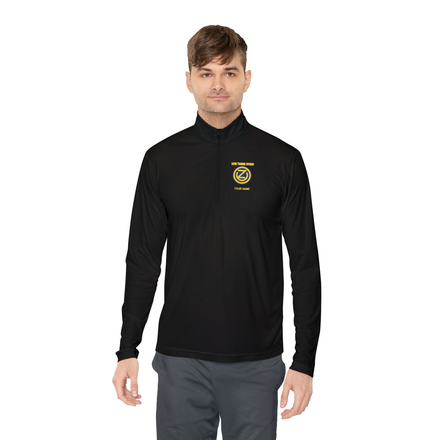 102D Div Quarter-Zip w/ Name