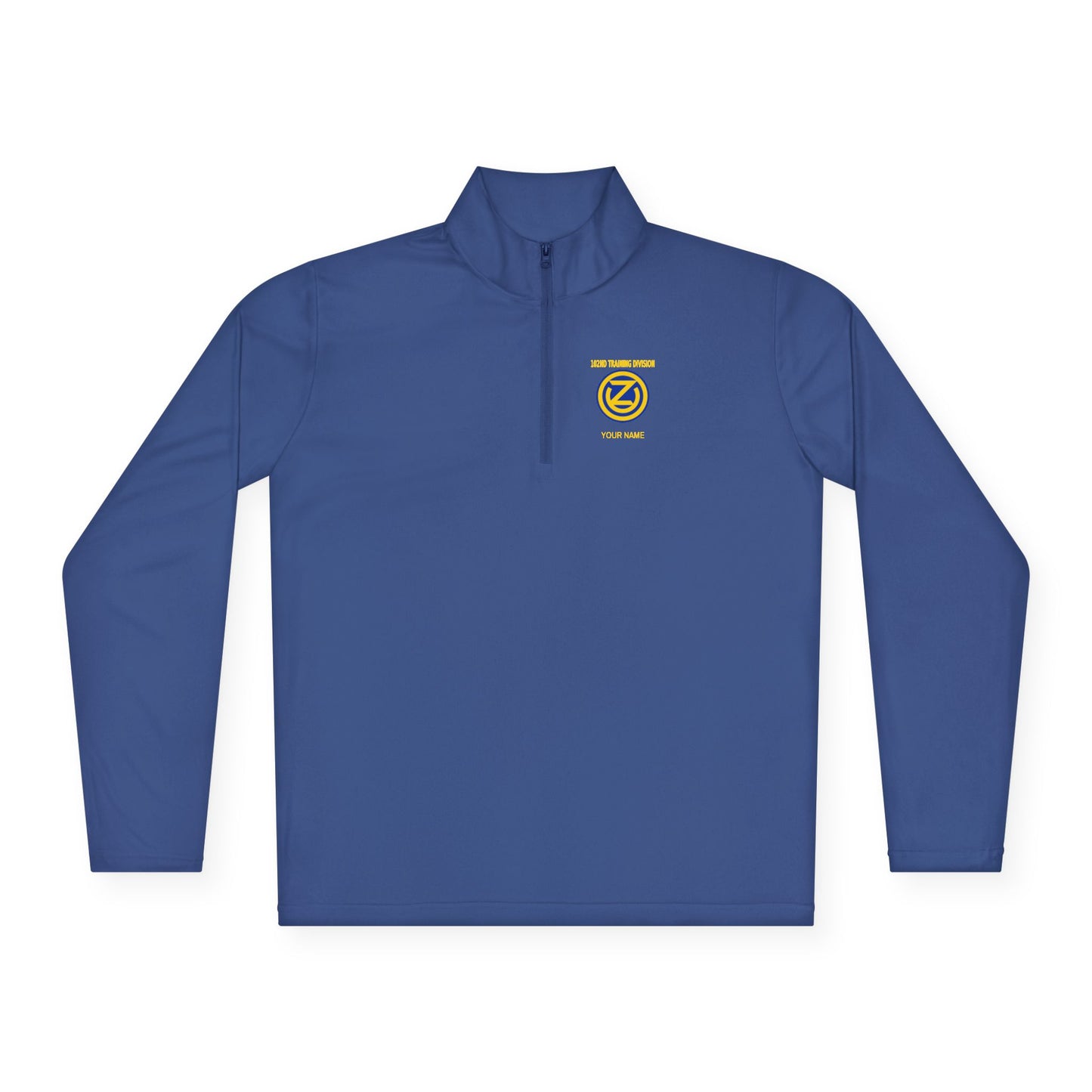 102D Div Quarter-Zip w/ Name
