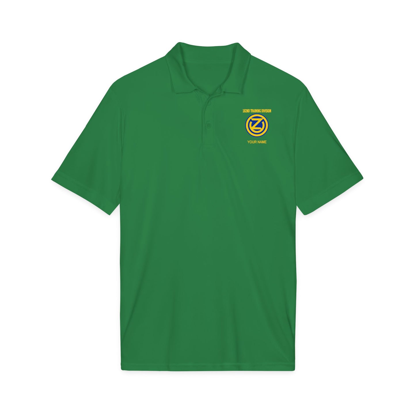 102D Div Sport Polo w/ Name