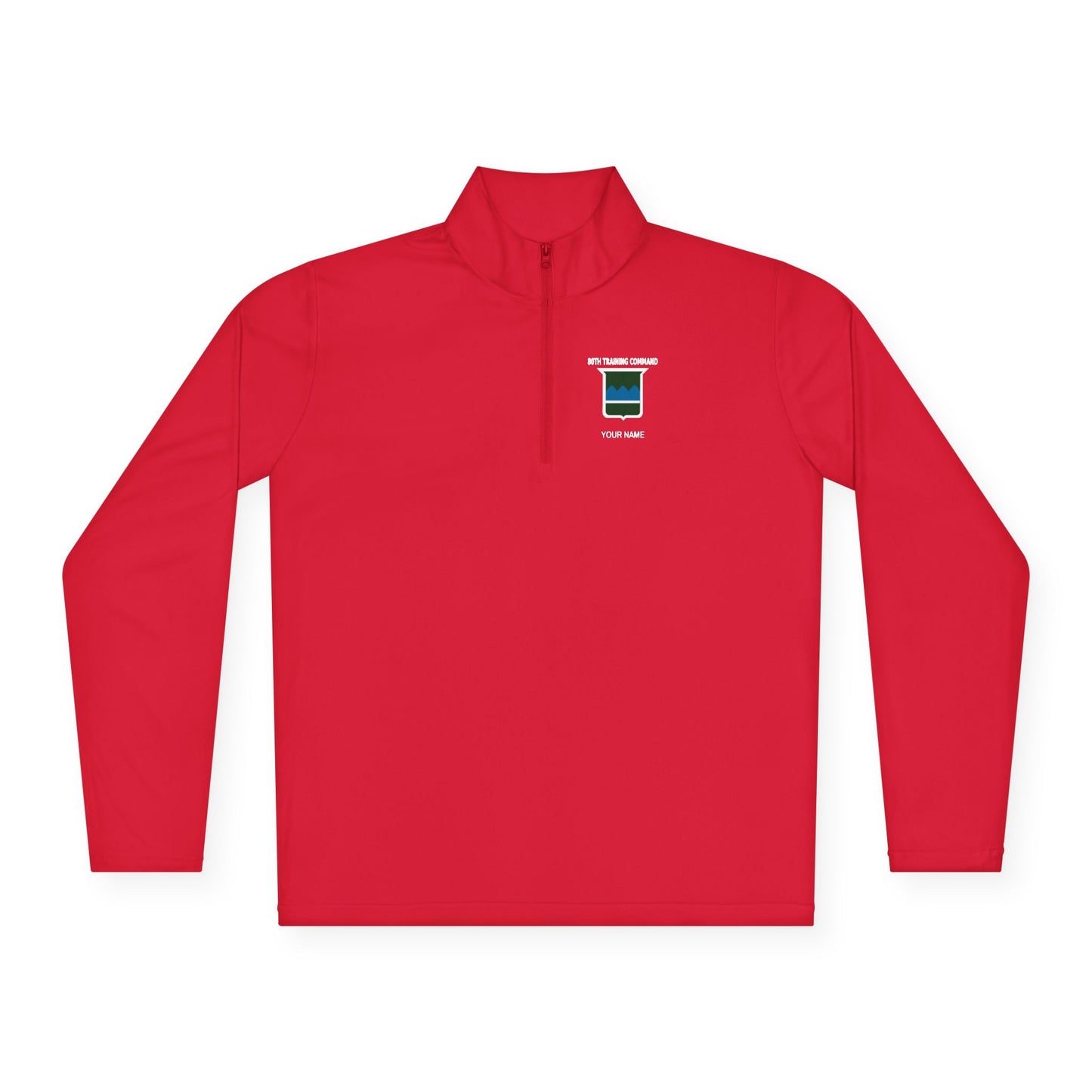 80th TC Quarter-Zip w/ Name