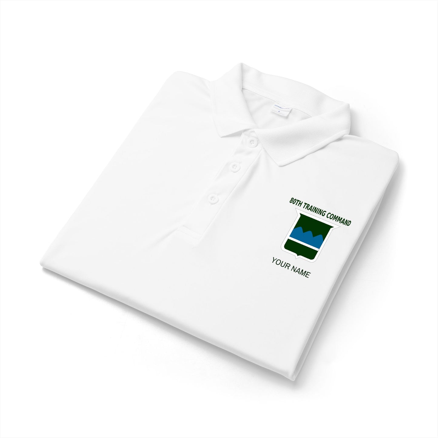 80th TC Sport Polo w/ Name