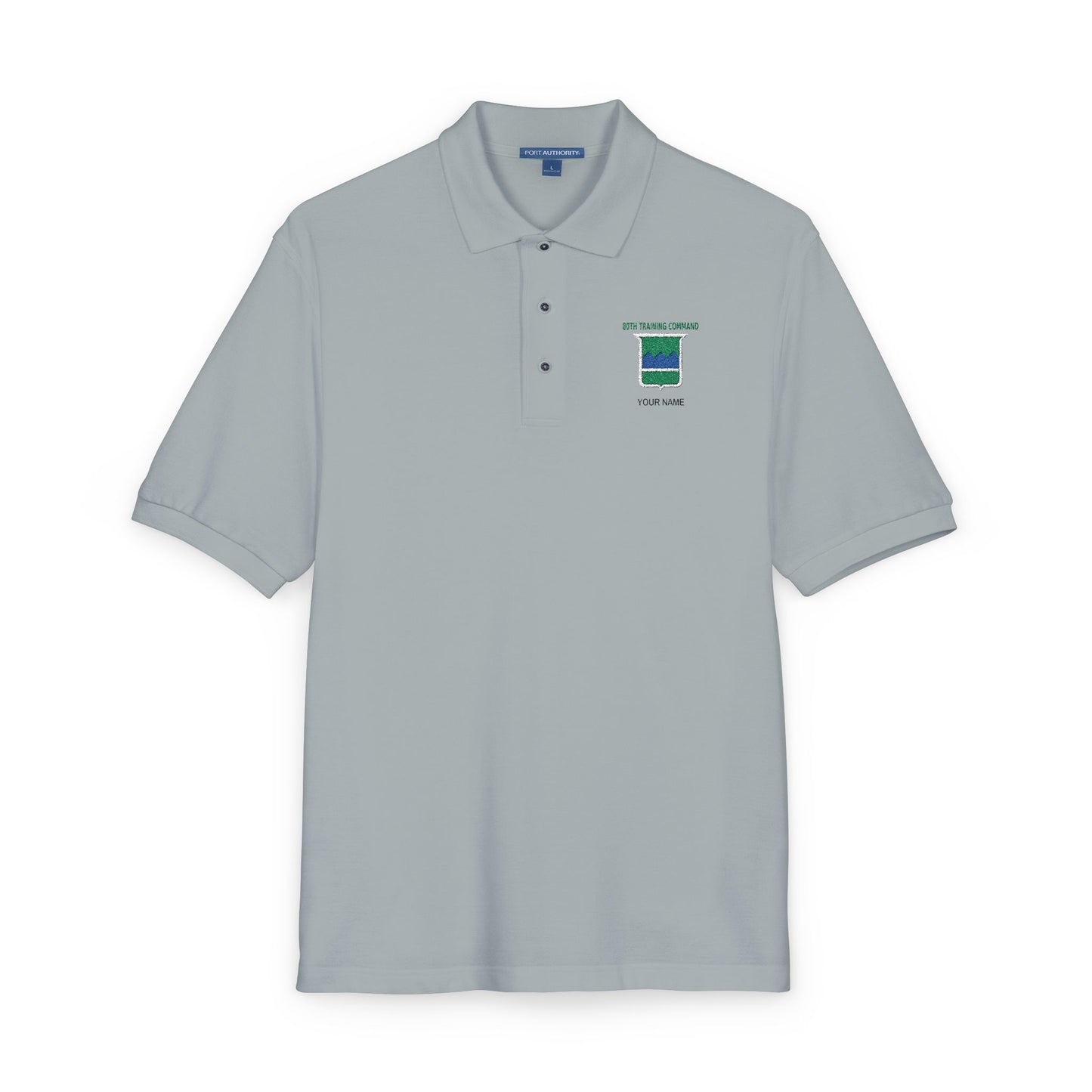 80th TC Pique Polo w/ Name