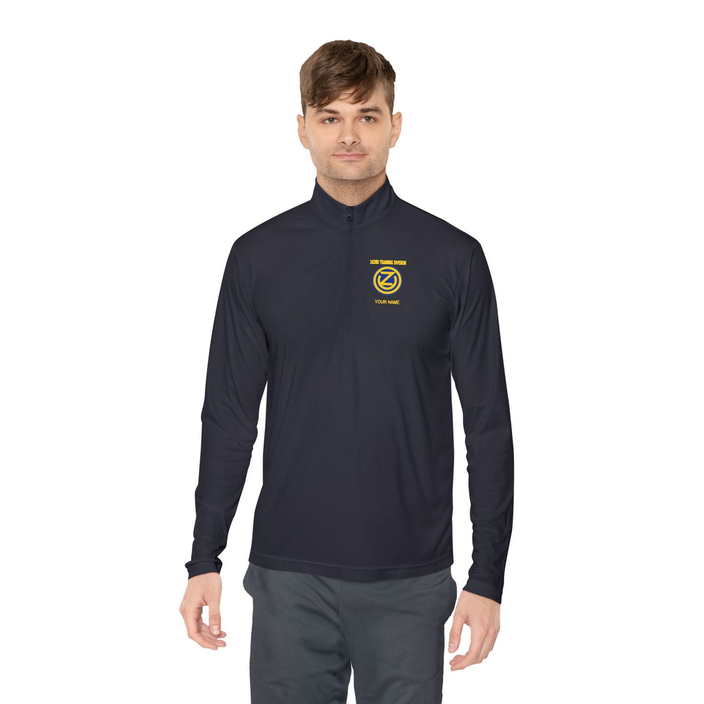 102D Div Quarter-Zip w/ Name