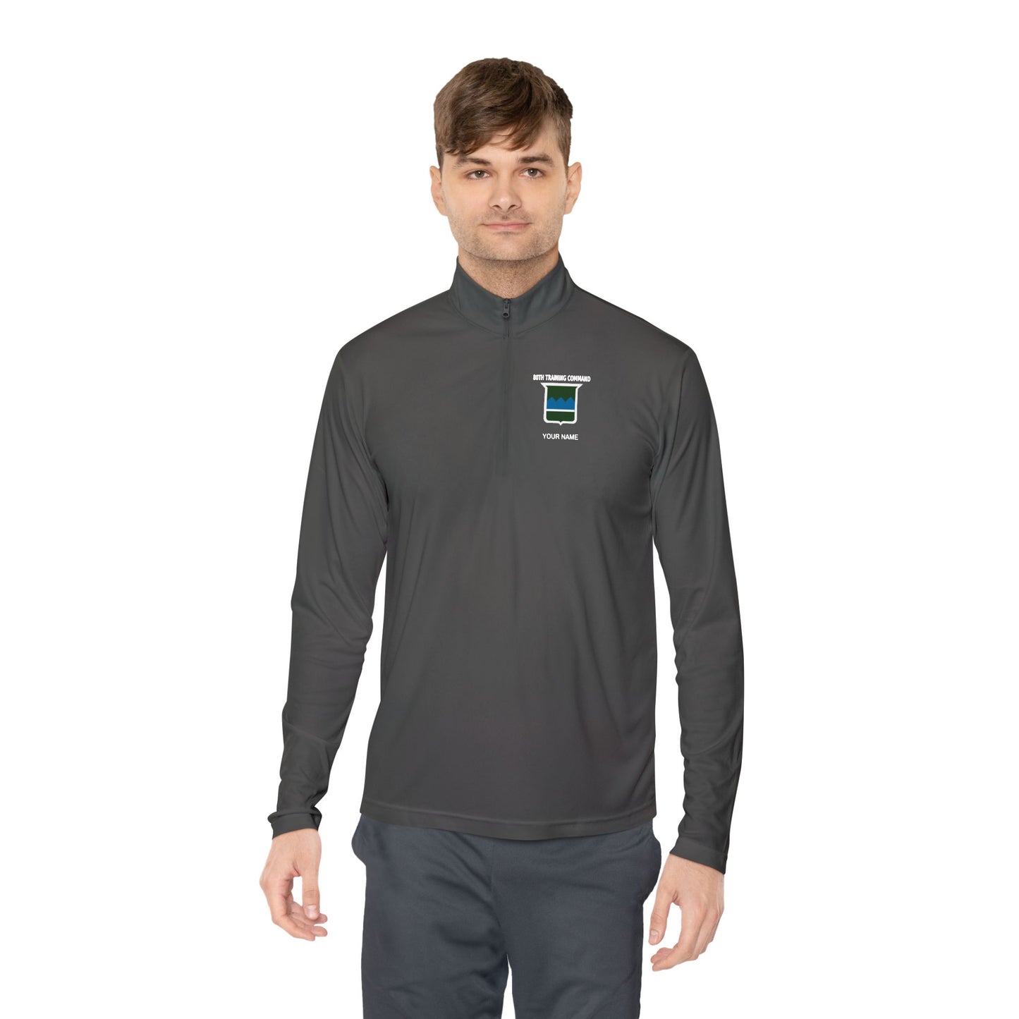 80th TC Quarter-Zip w/ Name