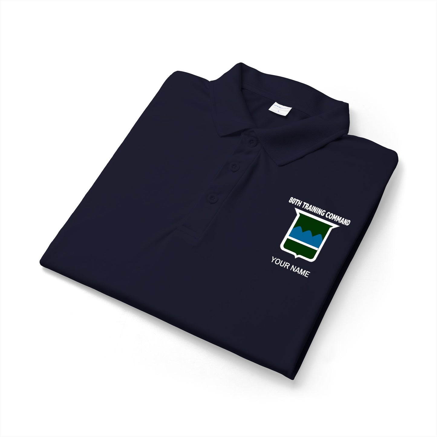 80th TC Sport Polo w/ Name