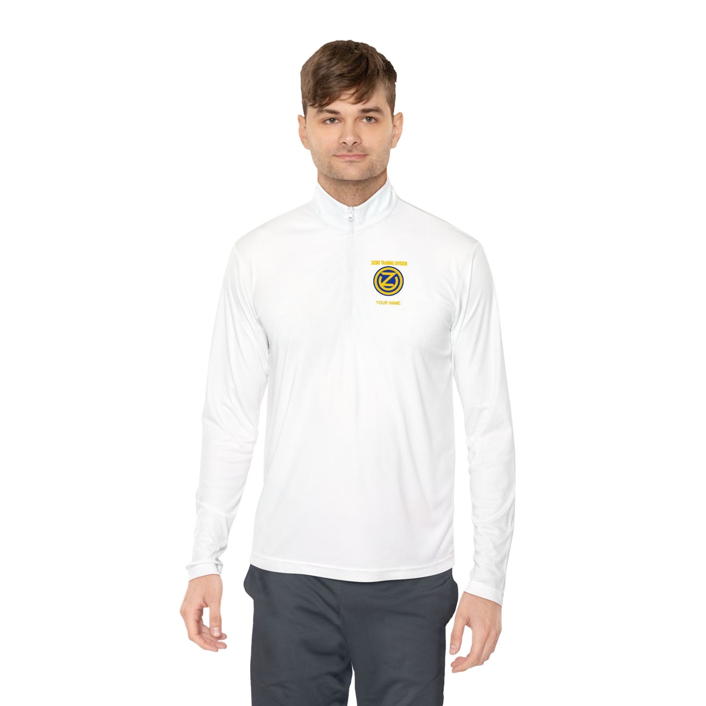102D Div Quarter-Zip w/ Name