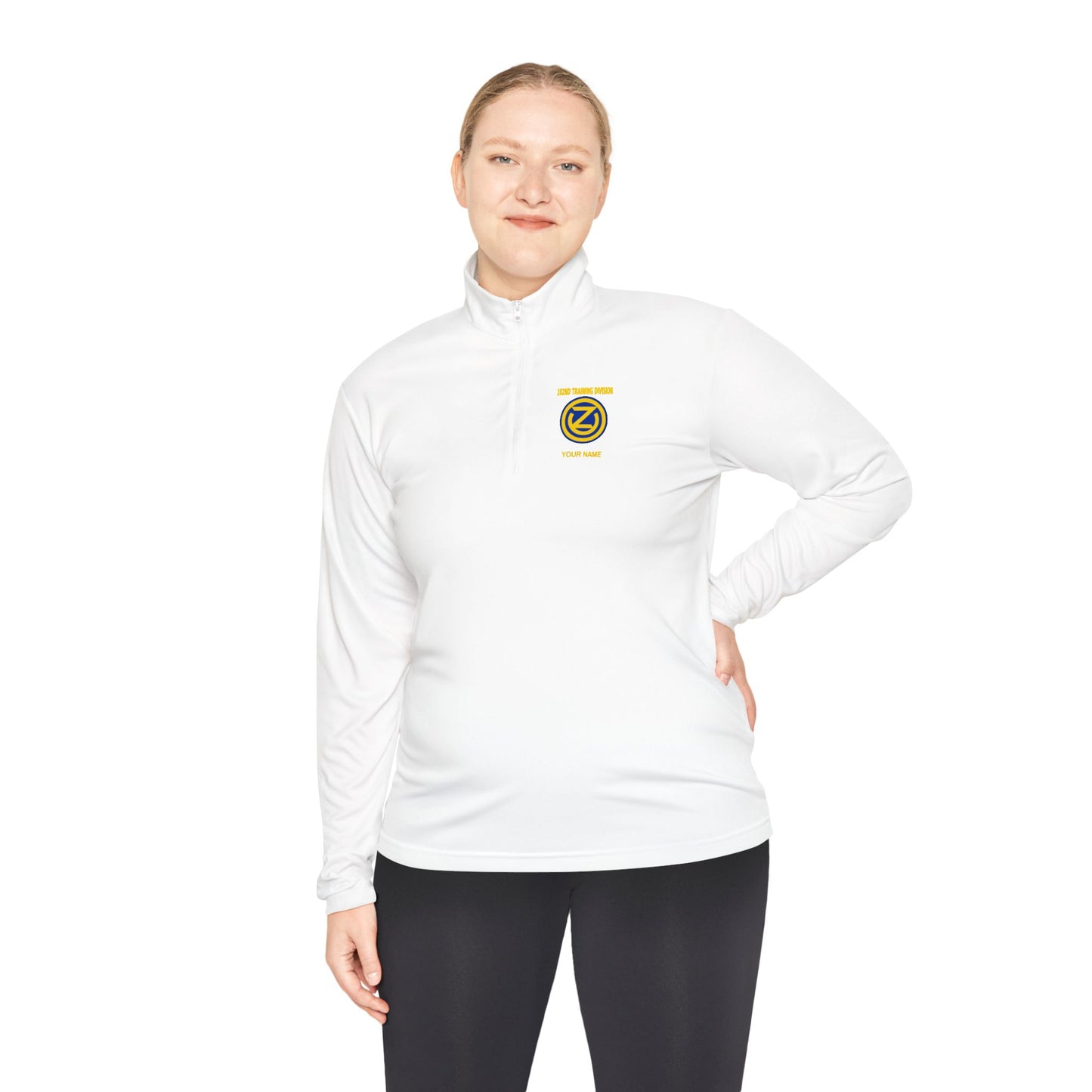 102D Div Quarter-Zip w/ Name