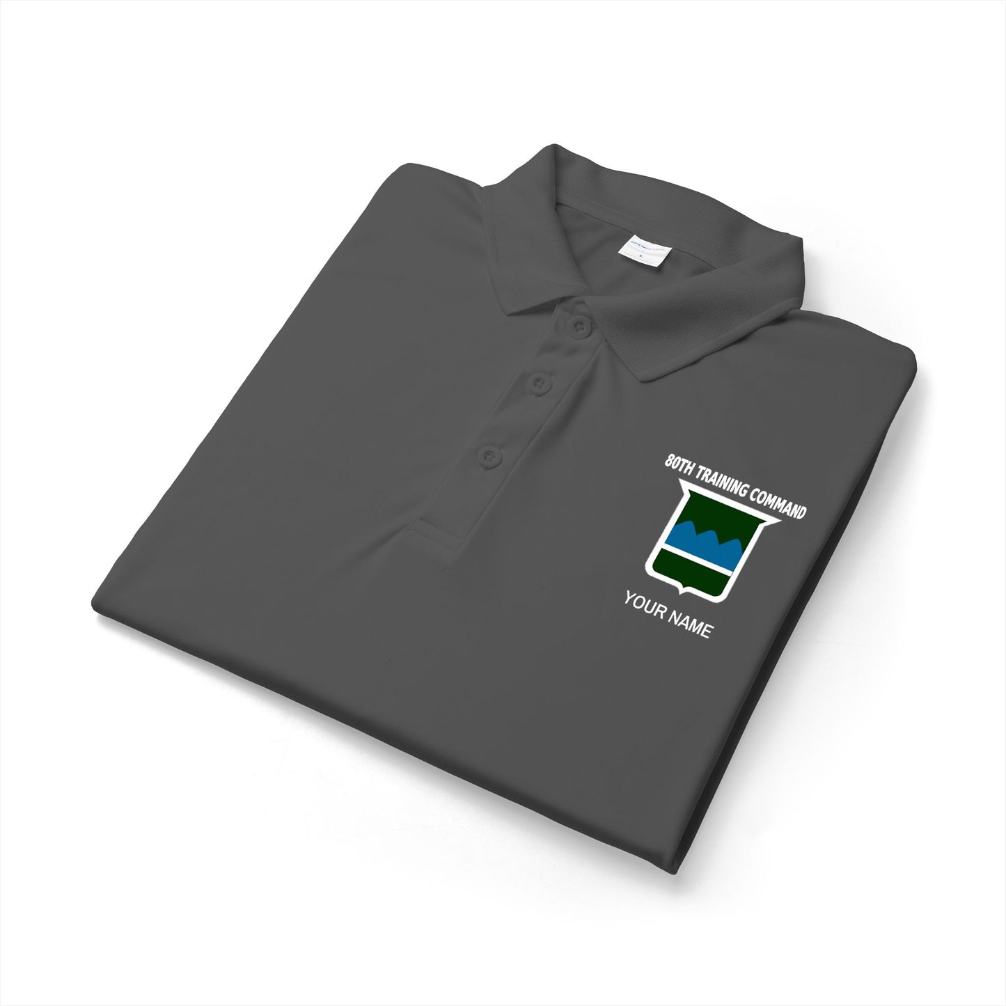 80th TC Sport Polo w/ Name