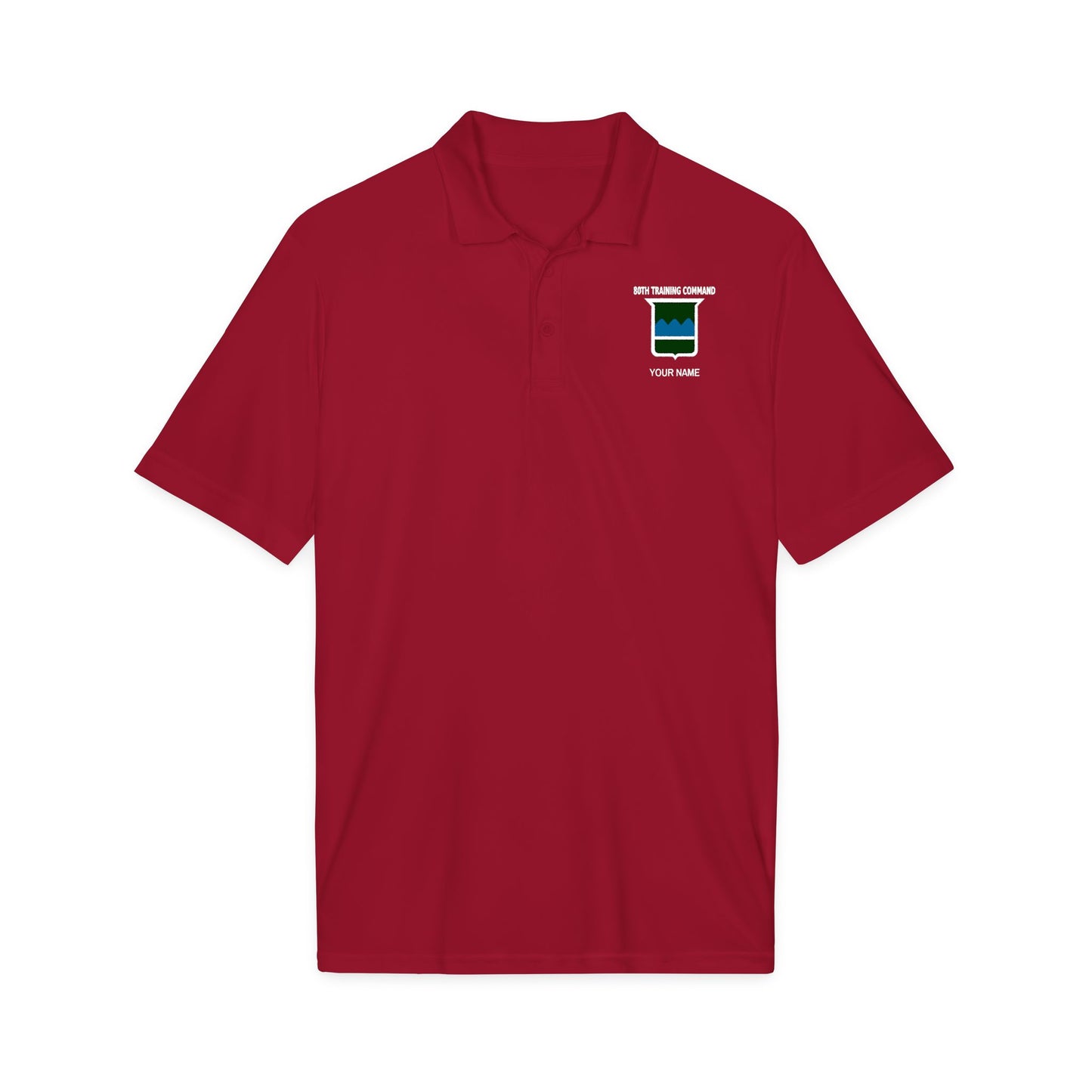 80th TC Sport Polo w/ Name