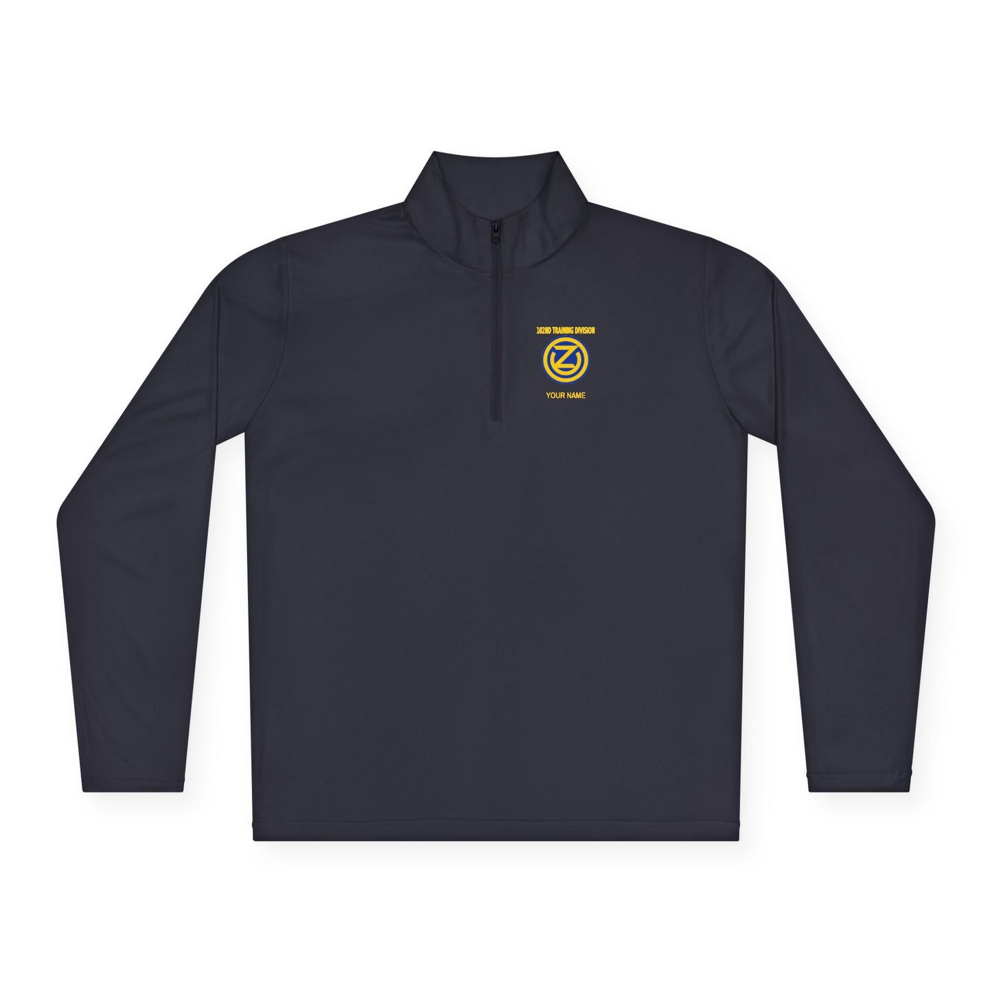 102D Div Quarter-Zip w/ Name