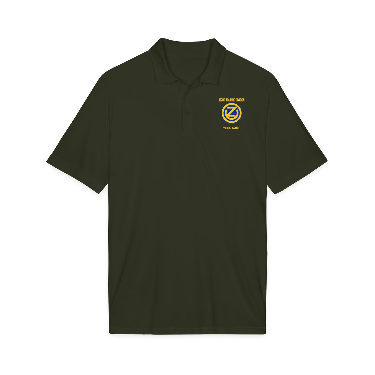 102D Div Sport Polo w/ Name