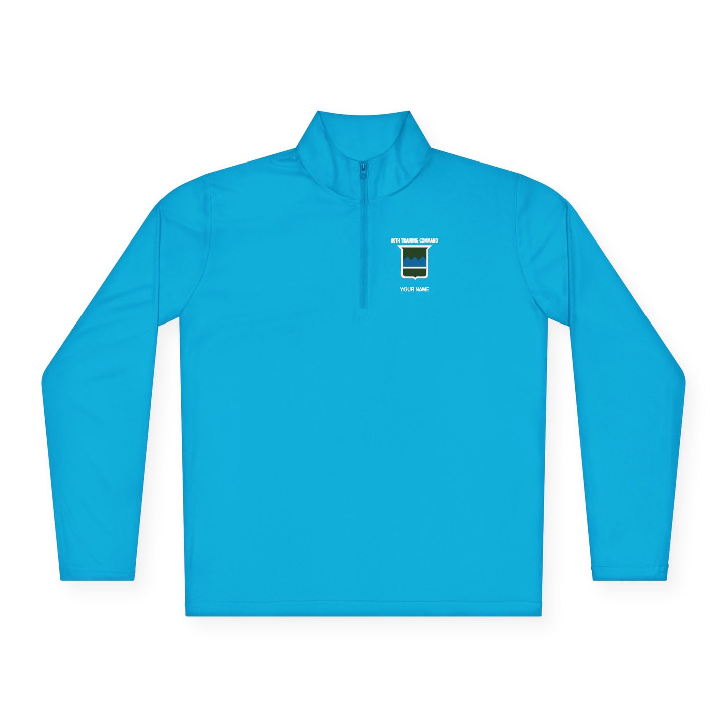 80th TC Quarter-Zip w/ Name