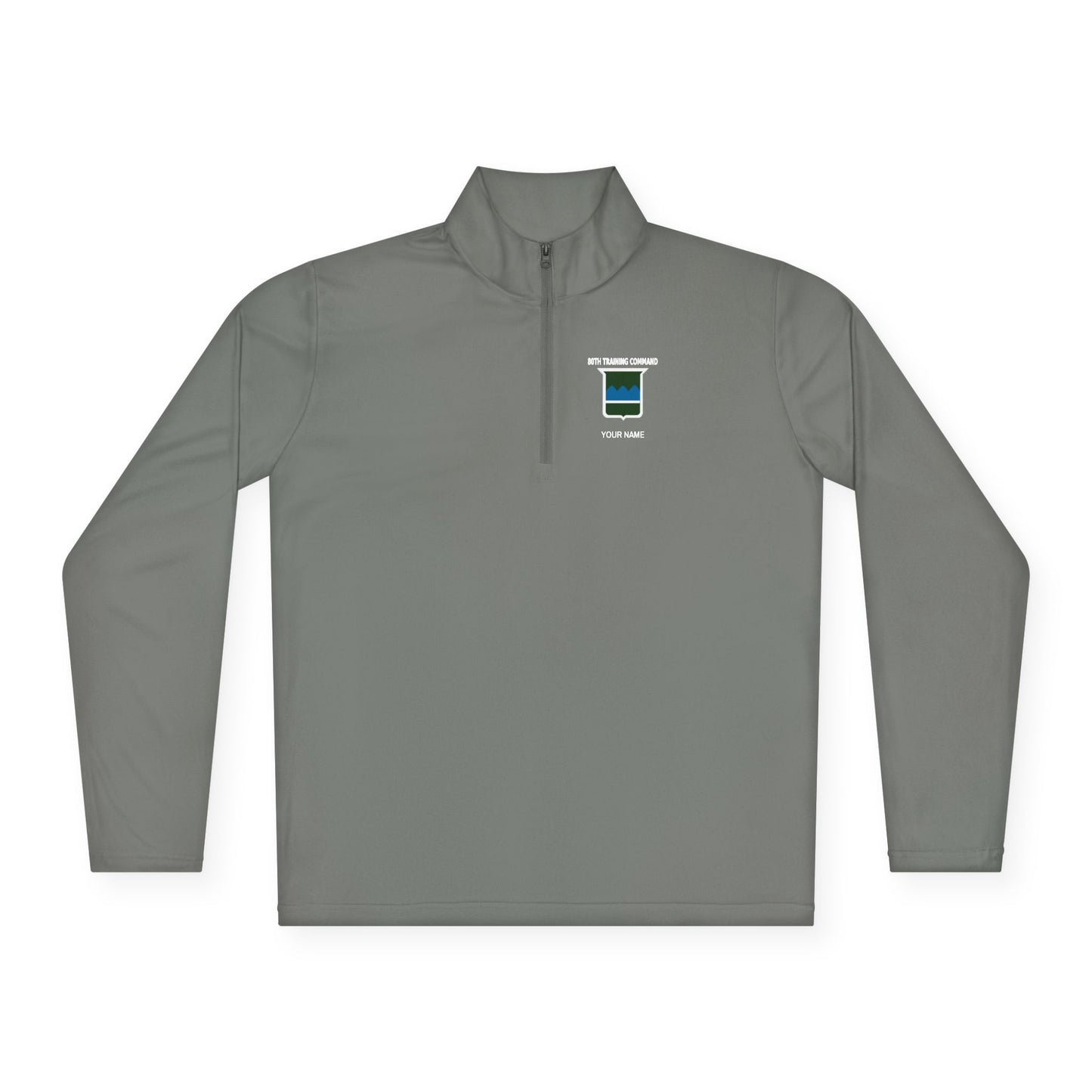 80th TC Quarter-Zip w/ Name