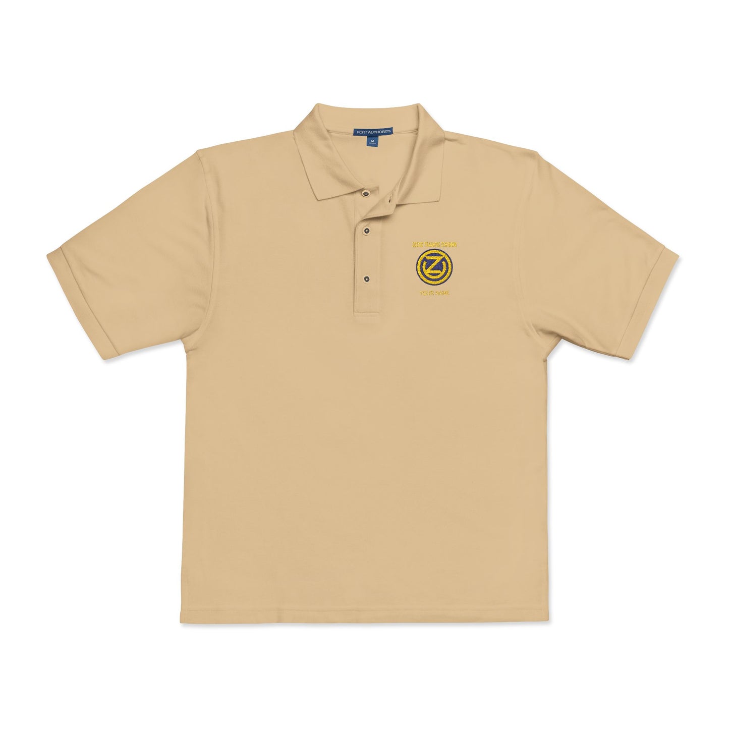 102D Div Pique Polo w/ Name