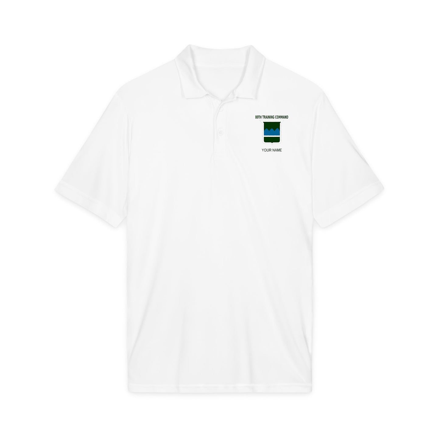 80th TC Sport Polo w/ Name