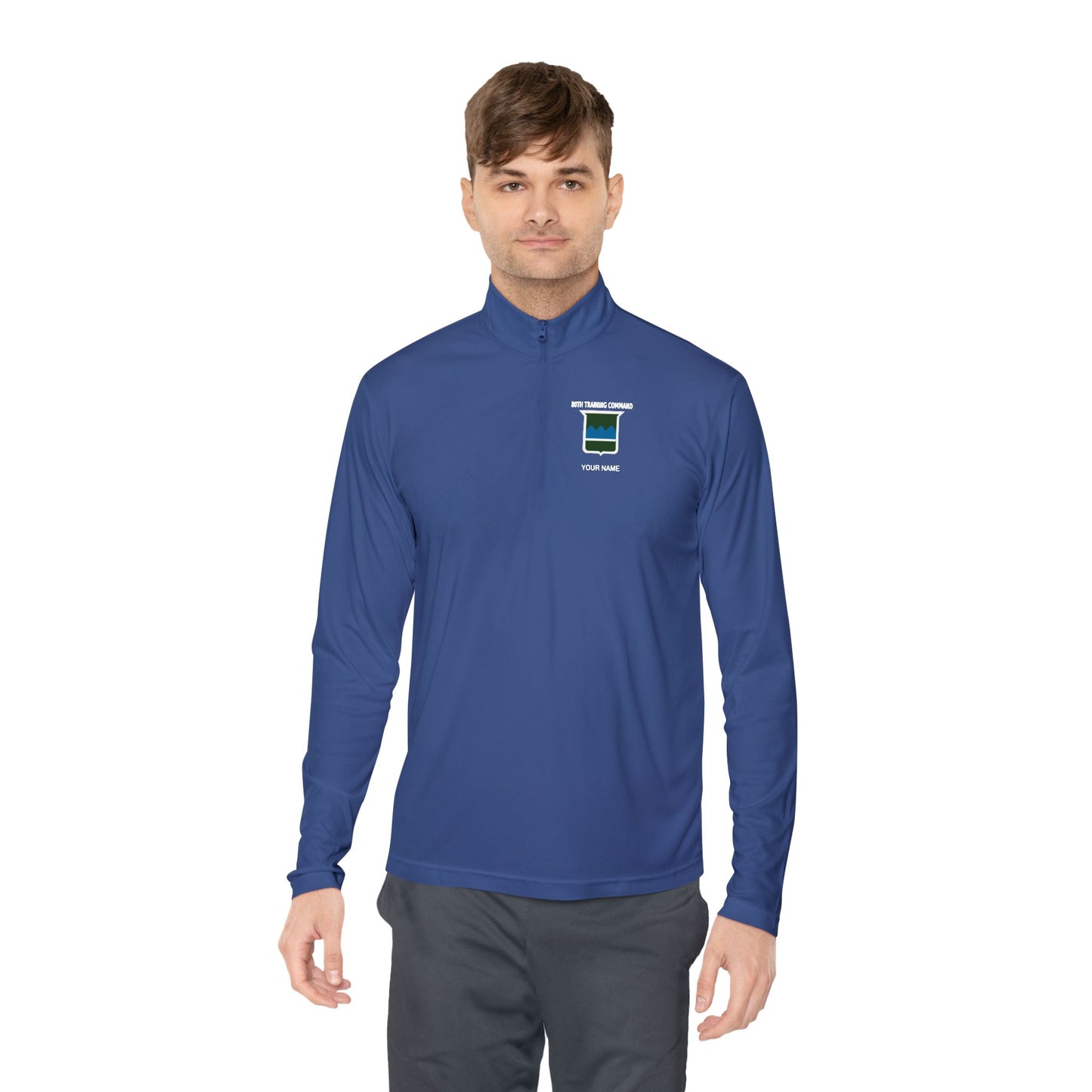 80th TC Quarter-Zip w/ Name