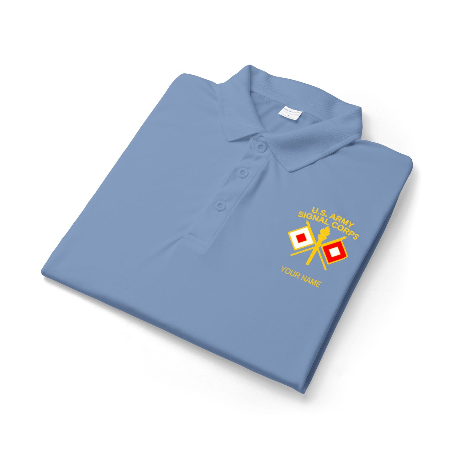 Signal Corps Sport Polo w/ Name