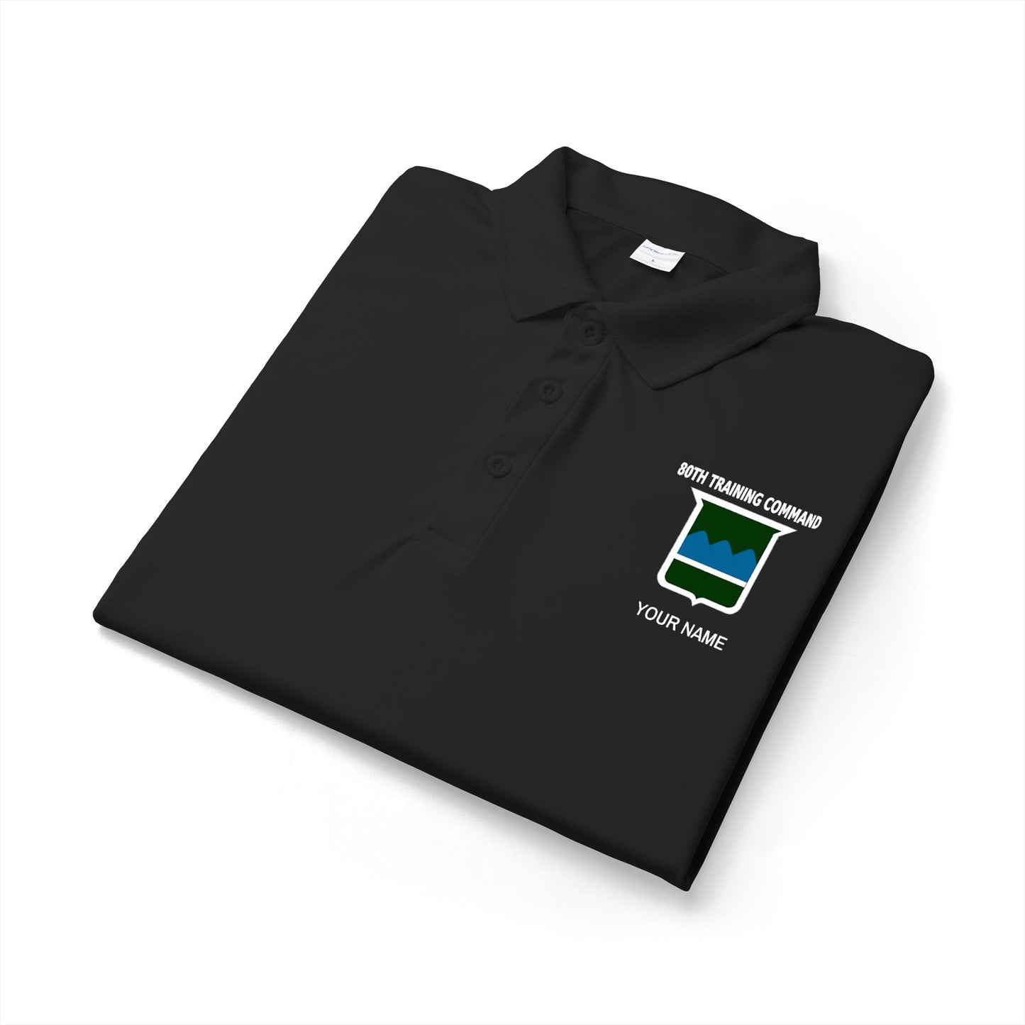 80th TC Sport Polo w/ Name