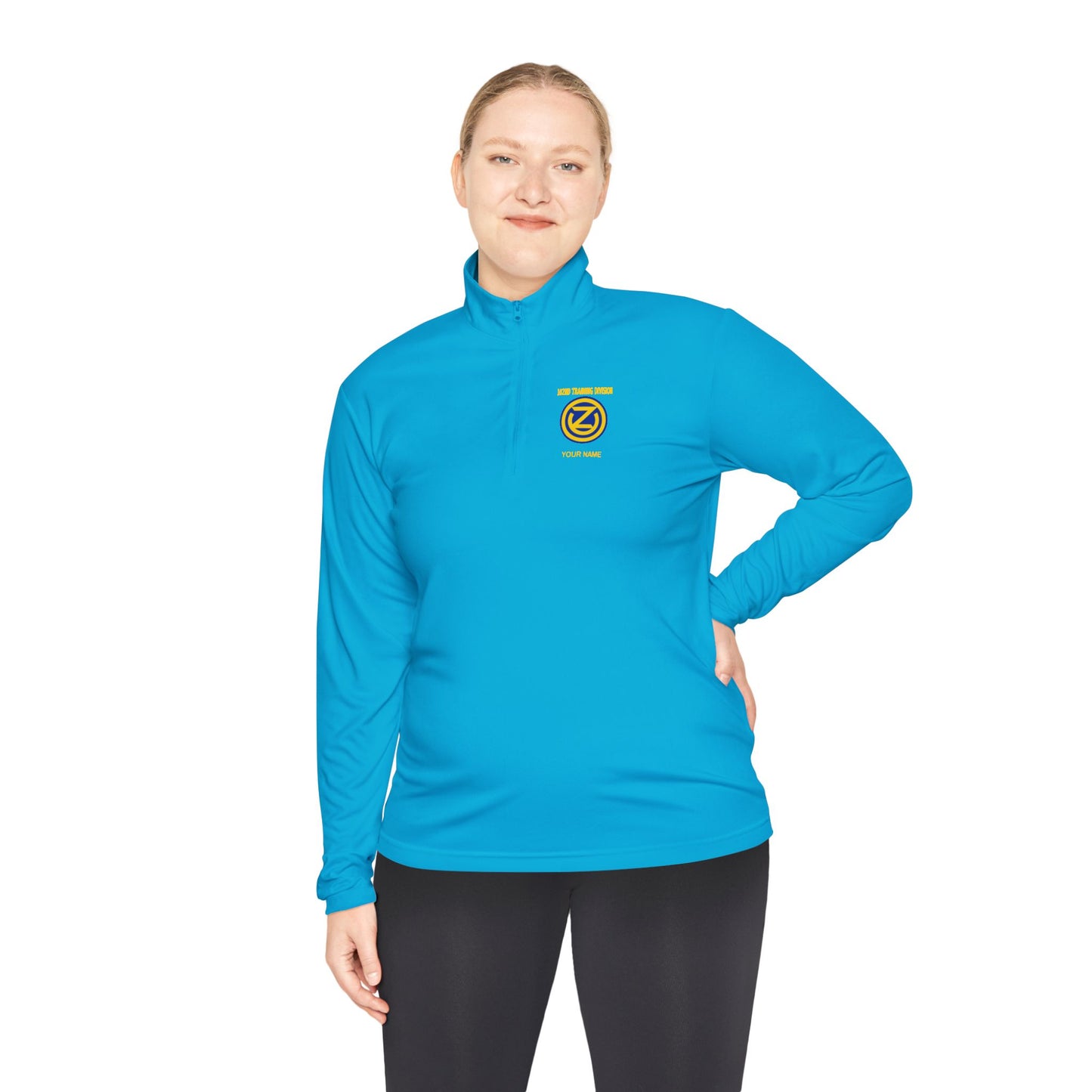 102D Div Quarter-Zip w/ Name