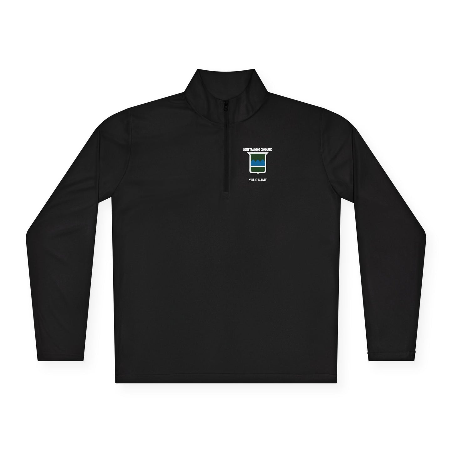 80th TC Quarter-Zip w/ Name