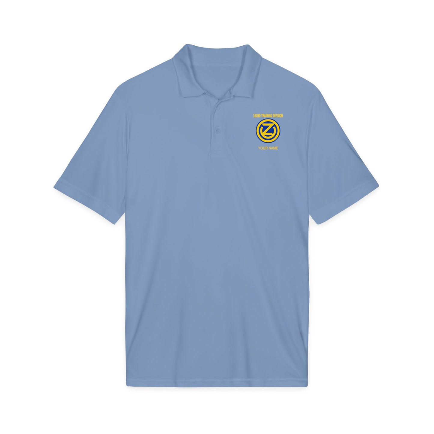 102D Div Sport Polo w/ Name