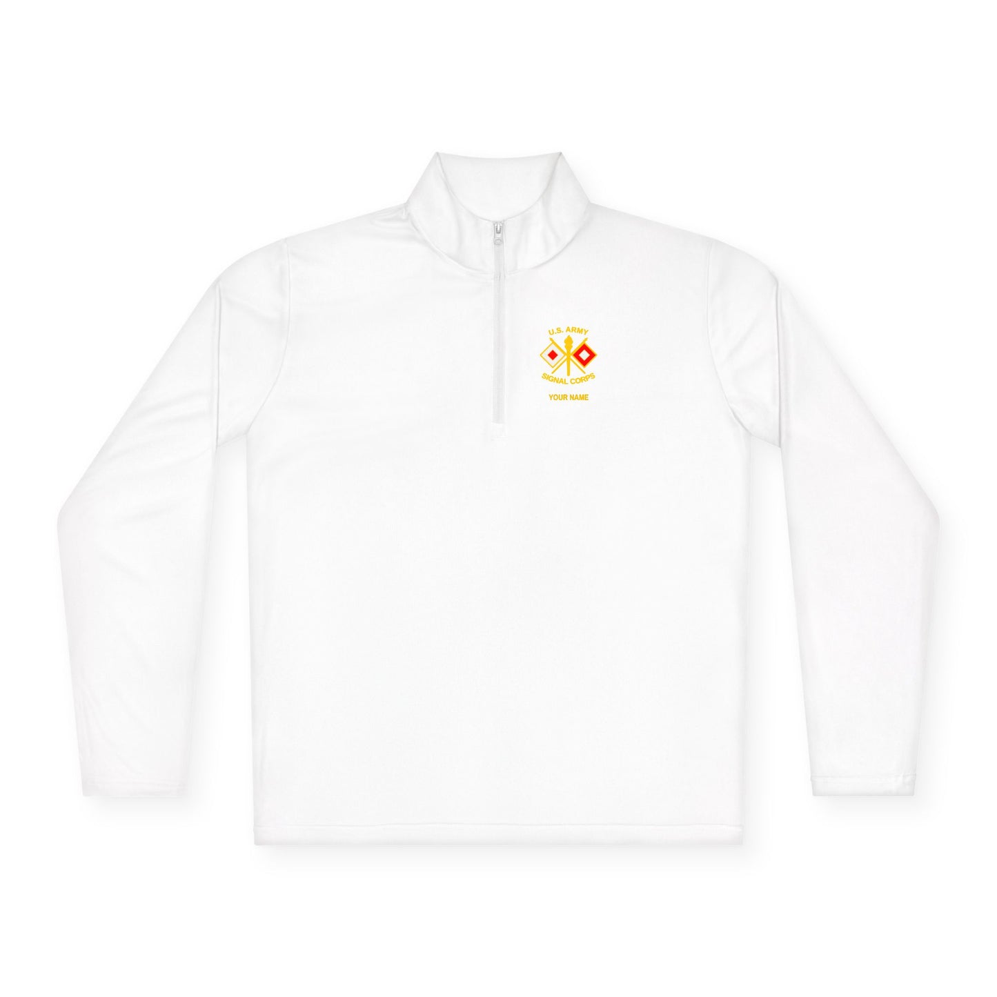 Signal Corps Quarter-Zip w/ Name